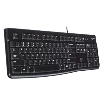 Клавиатура LOGITECH K120 for business, USB, черный [920-002522]