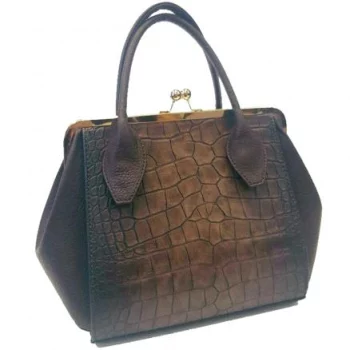 Женская сумка из комбинированной эко кожи