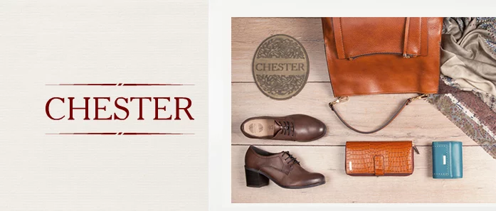 Обувь торговой марки Chester на российском рынке зарекомендовала себя как эталон стиля, высокой итальянской моды и английской чопорности в плане качества.