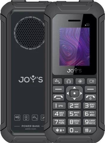 Кнопочный телефон Joy's(S13 4GB Black)