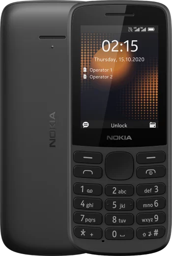 Кнопочный телефон Nokia(215 4G Black)