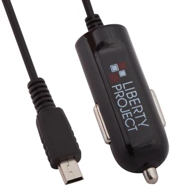 Автомобильное зарядное устройство Liberty Project(R0005126 mini-USB Black)