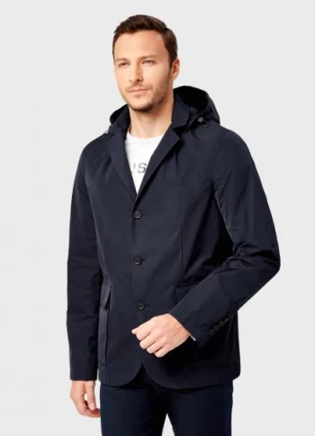 Куртка-пиджак с капюшоном