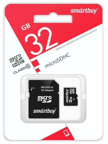 32GB microSDHC Class10 SMARTBUY