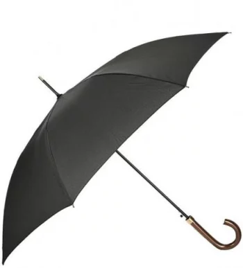 Зонт-трость с деревянной ручкой