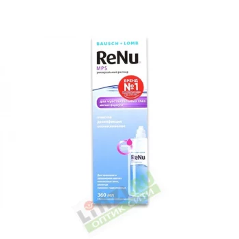 Раствор для линз Renu MPS (360 мл)(Раствор для линз Renu MPS (360 мл))
