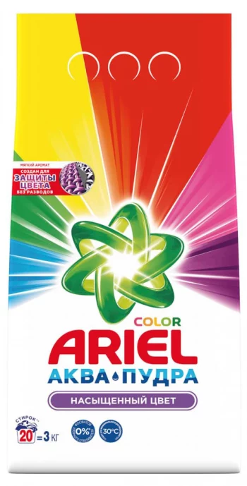 Стиральный порошок Ariel Color автомат, 3 кг