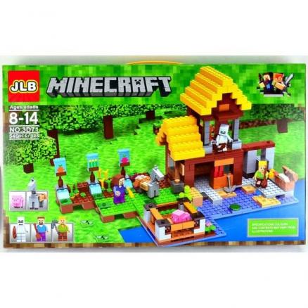 Конструктор Minecraft "Фермерский коттедж " пластик ( 546 дет)