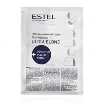 Estel, Пудра обесцвечивающая Ultra Blond De Luxe, для волос, 30 г