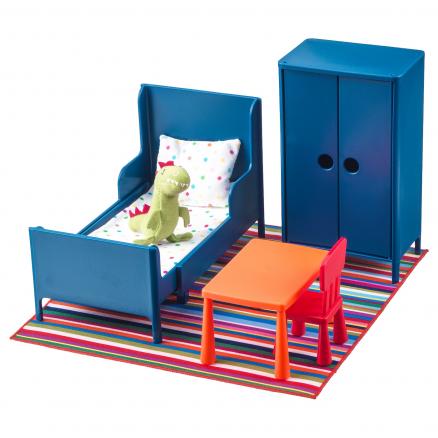 IKEA - ХУСЕТ Кукольная мебель,спальня