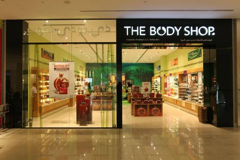 производство косметических средств сети магазинов The Body Shop