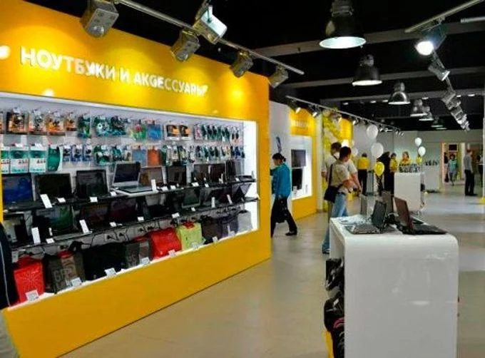 Широкий выбор электроники в магазине Евросеть
