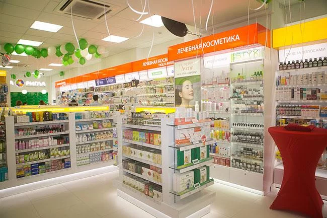 Сеть фирменных аптек Ригла в Москве